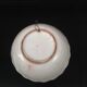 Flat hollow earthenware