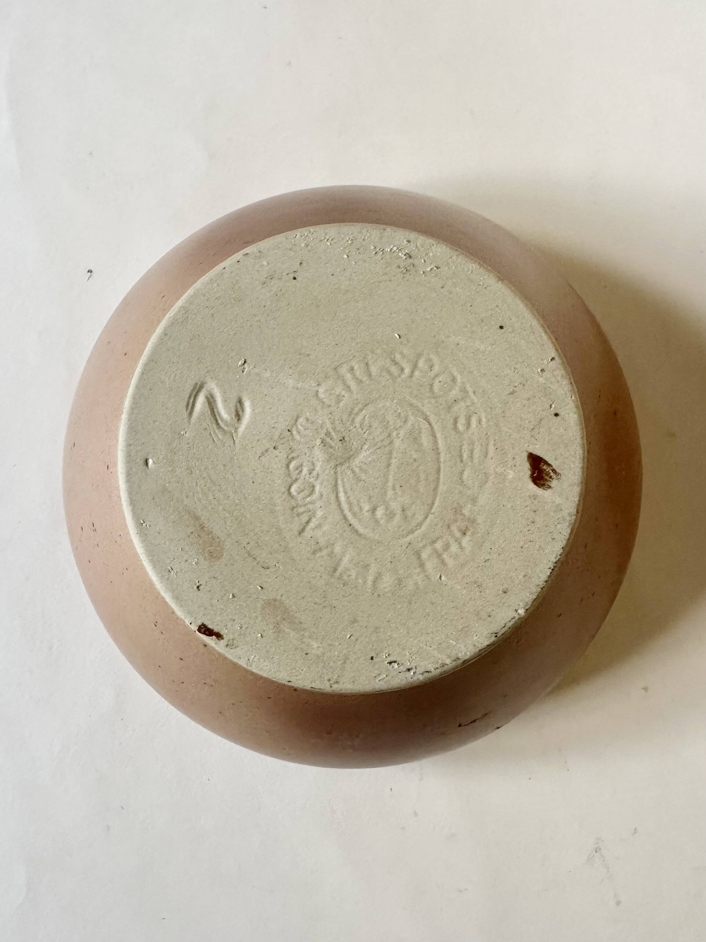3 plats creux en grès