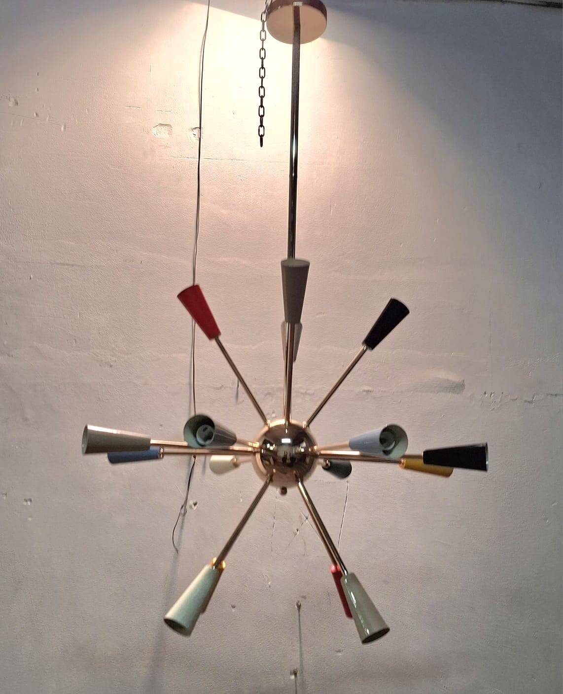 Lampadario Sputnik anni 70