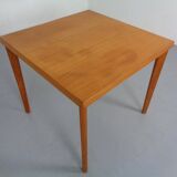 Extendable Teak Dining Table, Denmark, 1960s