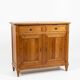 Louis XVI style buffet in solid cherry wood from the mid-20th century.