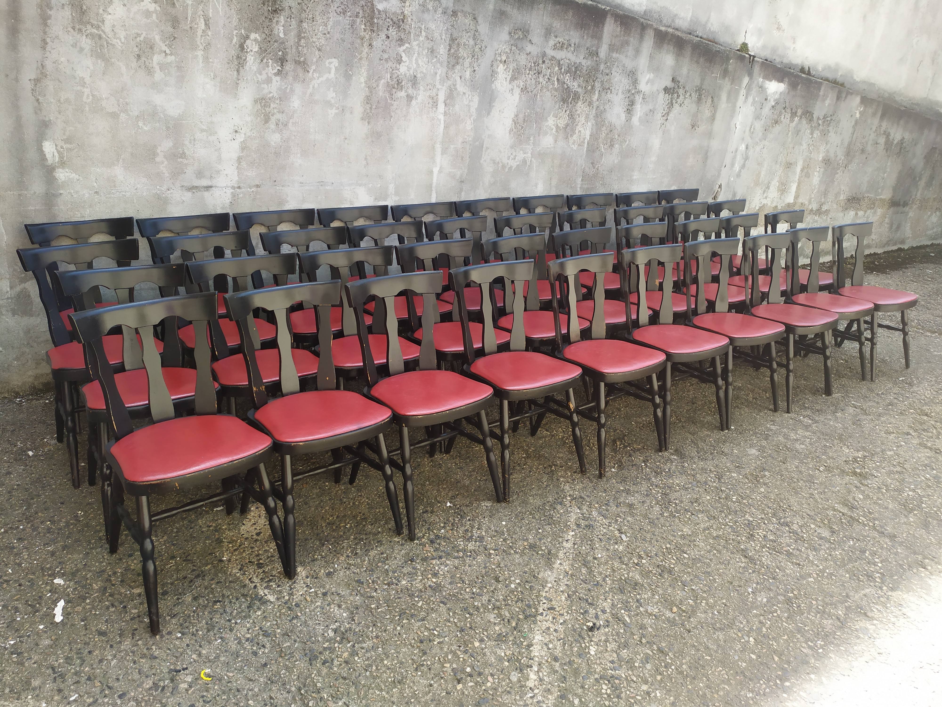 40 Baumann saloon bistro chairs