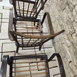Set of 3 vintage Knoll Antimott armchairs 1960