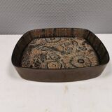 Large Royal Copenhagen Faience dish from the Baca series, by Niels Thorsson