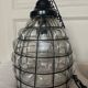 Glass and metal pendant light, Ulysses' garden