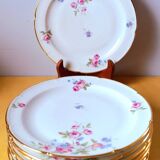 CB France porcelain plates