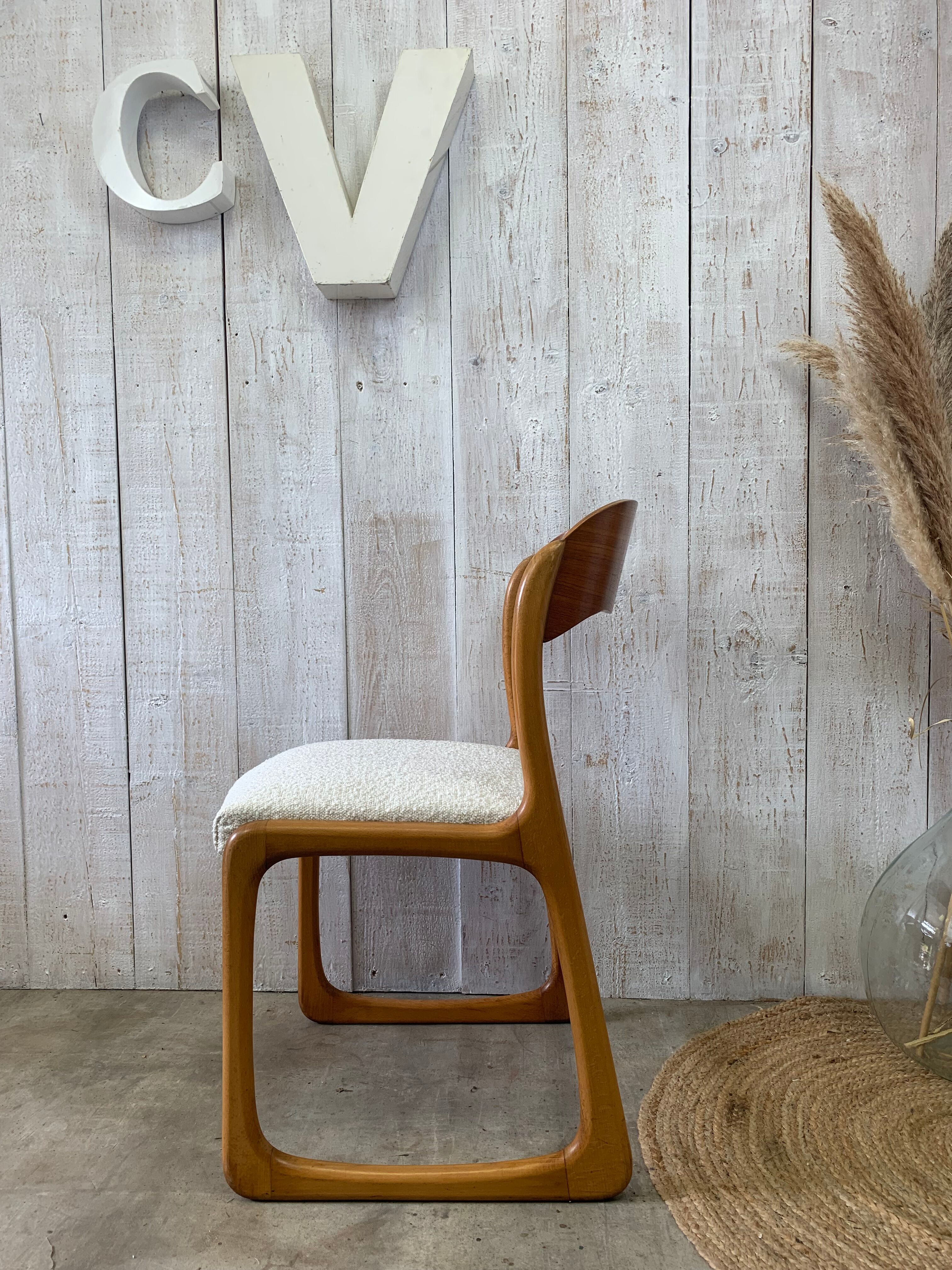 Series of 6 chairs Baumann