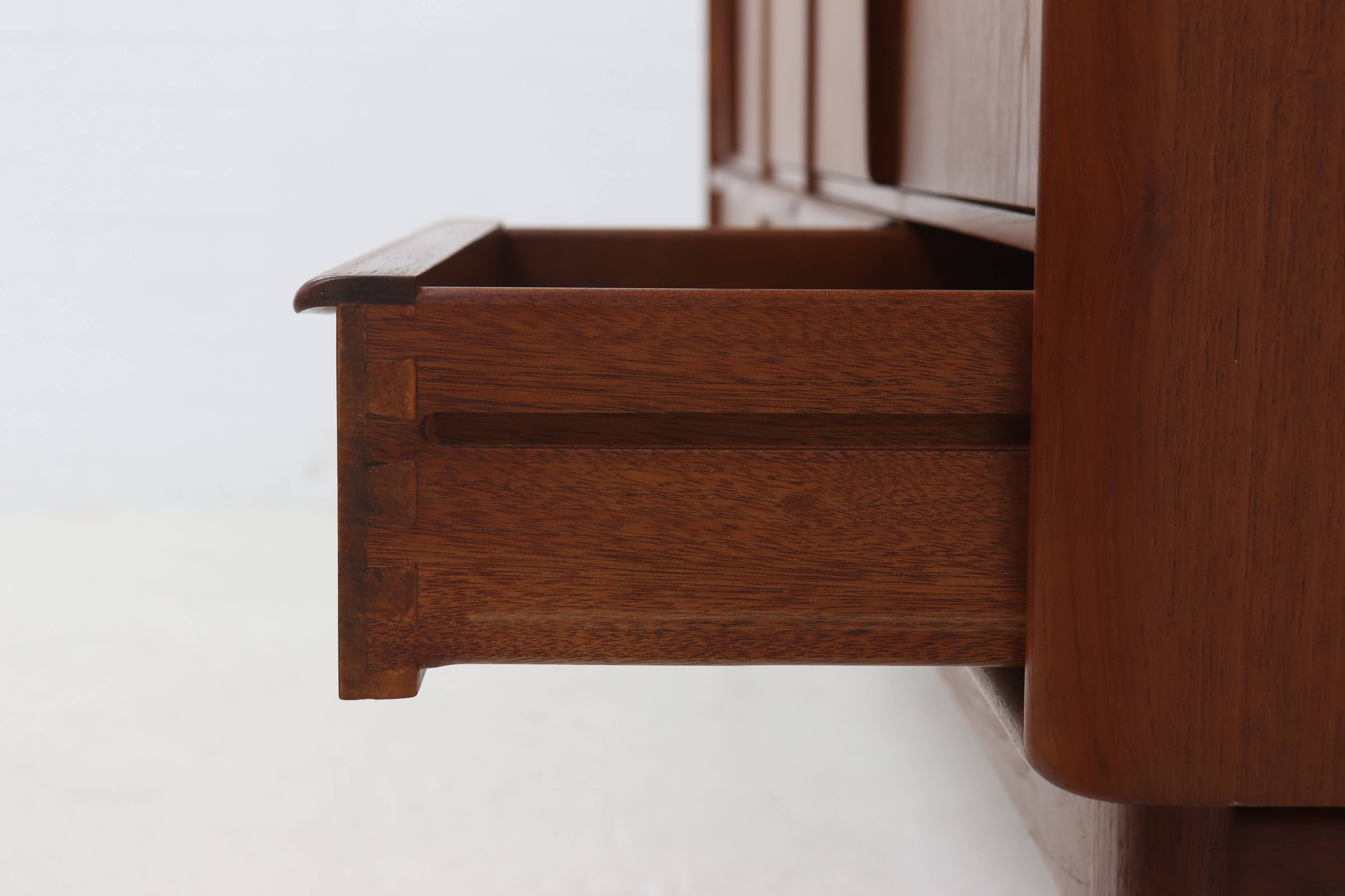 Teak Highboard by Svend Aage Madsen for K. Knudsen & Søn 1950s
