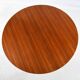 Scandinavian extendable teak dining table