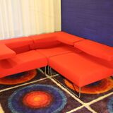 Red Lowseat Couch By Patricia Urquiola for Moroso
