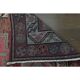 1970s Vintage Turkish Oushak Handmade Wool Cotton Pink Runner Rug 84x416
