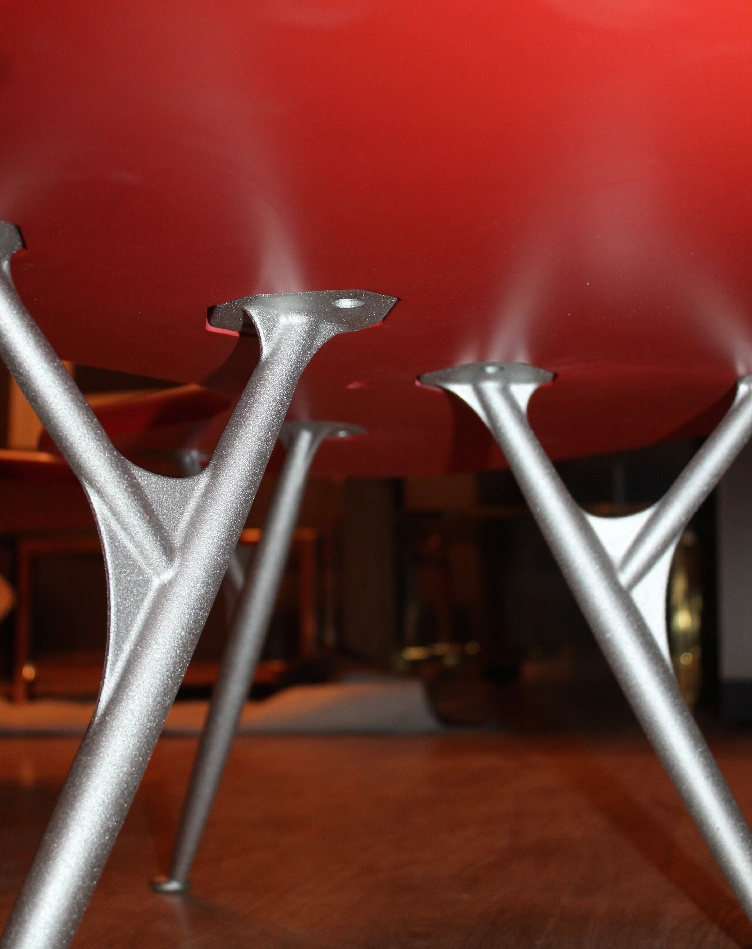 Set of 3 tables low Shu by Roderick Vos for Linteloo