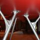 Set of 3 tables low Shu by Roderick Vos for Linteloo