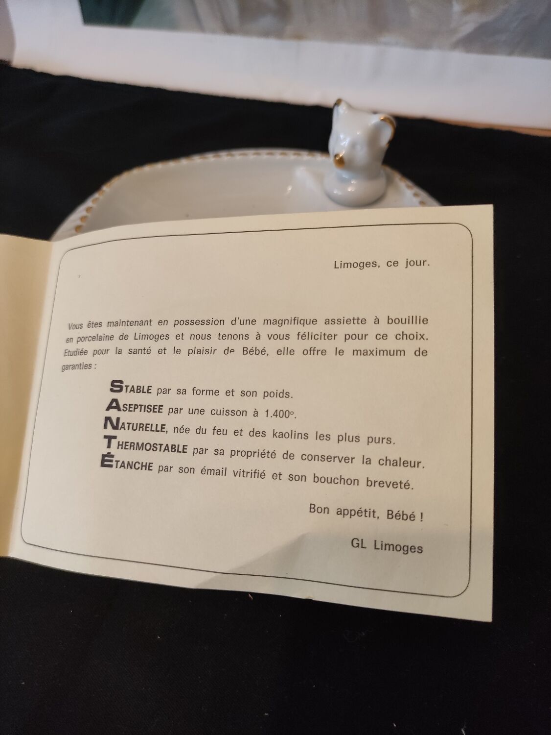 Heating plate Limoges