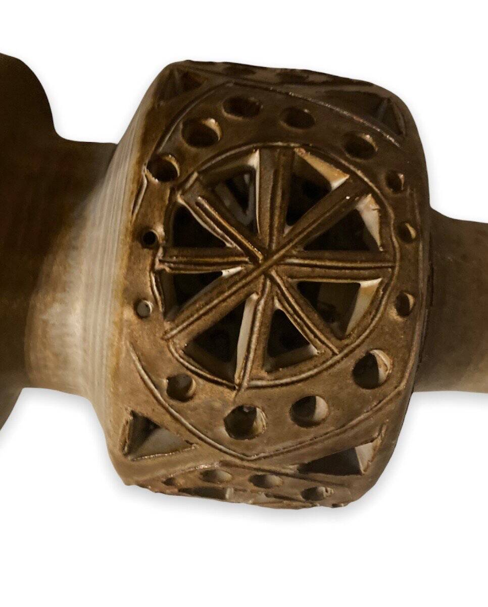 Stoneware lamp Agnès Escala