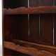17th‑Century French Art Populaire Chestnut Cabinet with Gabled Top