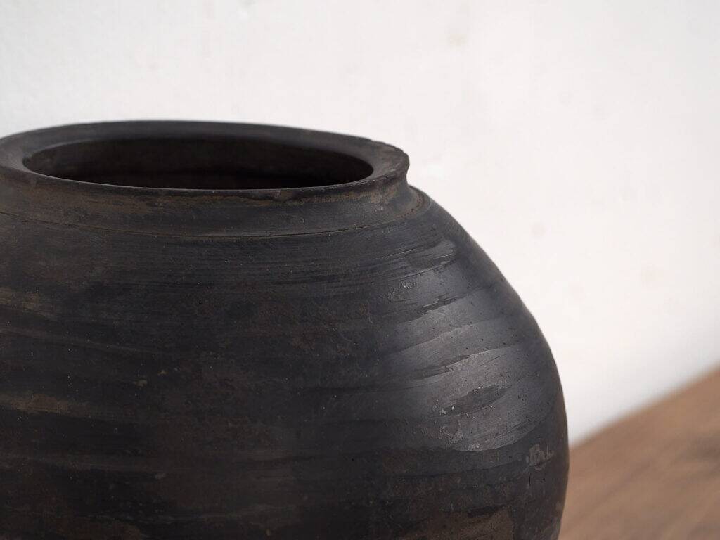 Antique wabi sabi vase (c.1900) #8