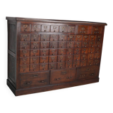 Grande armoire de notaire / classeur en chêne français, années 1920/30