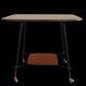 Ancienne desserte à roulettes design 1950