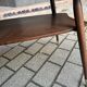 Table basse verre noir et bois