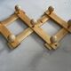 Vintage 70s wall coat rack