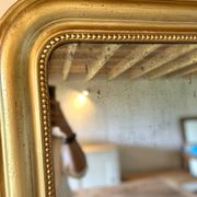 Louis Philippe mirror, mercury glass