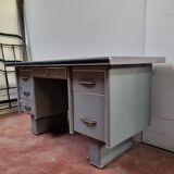 Metal industrial desk