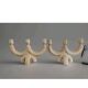 Suzanne ramié atelier madoura 1950 pair of candlesticks