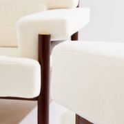 Pair of armchairs by Carlo De Carlo, rosewood, leather, brass, 1966
