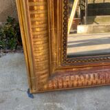 Mirror Louis Philippe gilded 130x94