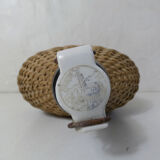 Ancient pilgrim's gourd in rattan lourdes