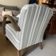 Renovated vintage armchair by a professional
