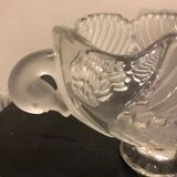 Compotier en cristal taillé