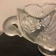 Cut crystal compote bowl