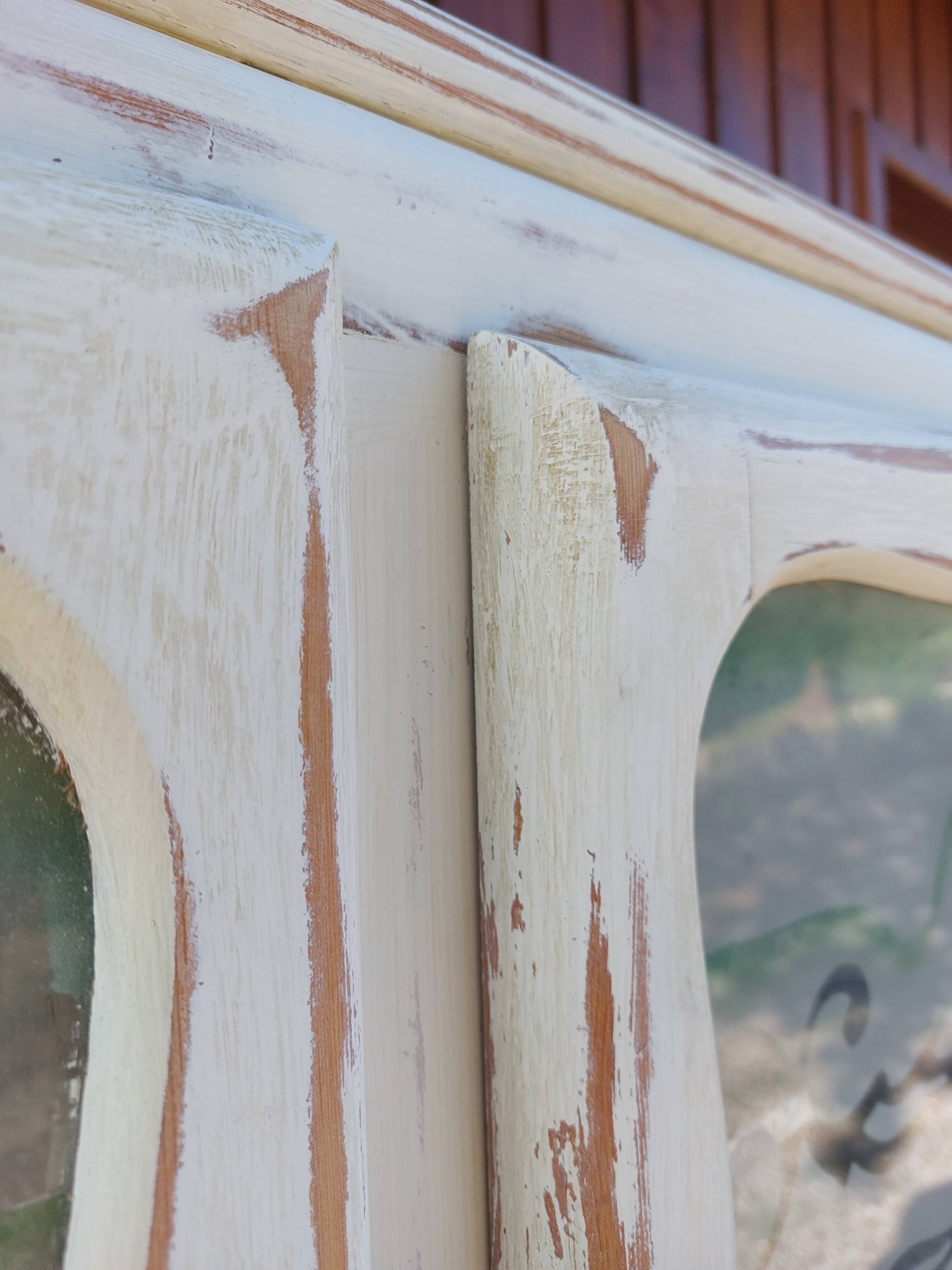 Mado chippy paint white sideboard