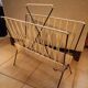 Vintage scoubidou and metal magazine holder
