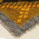 Mid-Century Modern Swedish Rya Rug in Grey, Orange, and Brown, 1960s