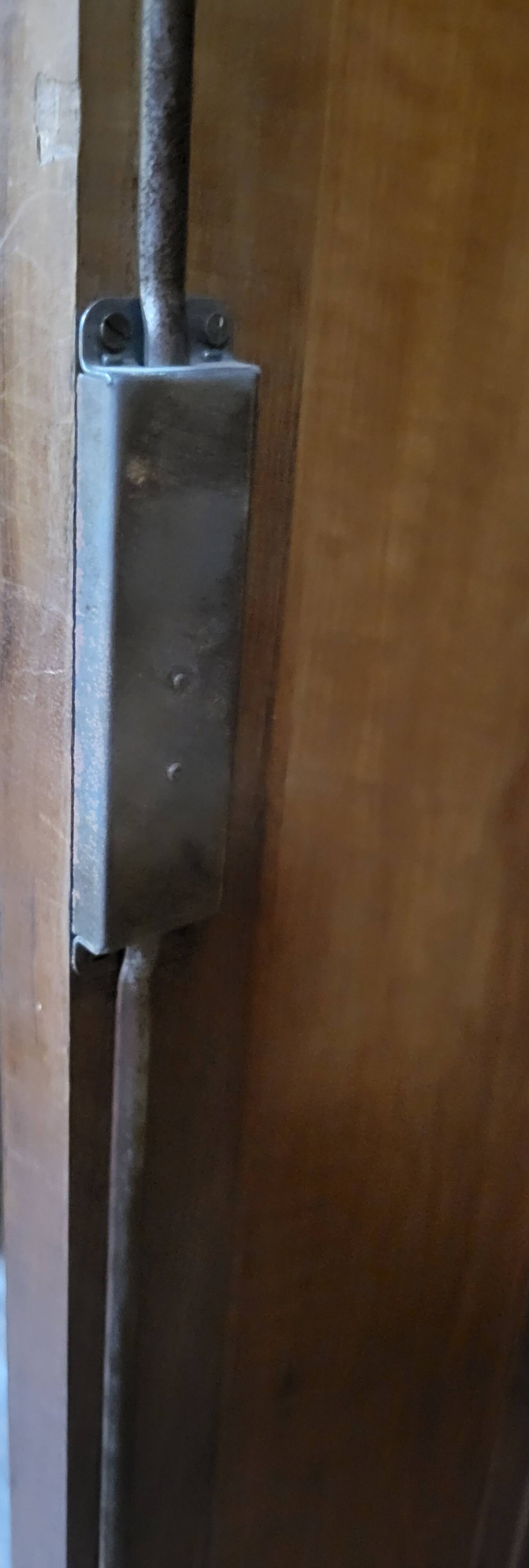 Art Deco period wardrobe in burr walnut