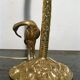 Palm lamp, brass heron 1960