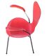 Designer office chair in compressed wood designed by Arne Jacobsen for Fritz Hansen, Denmark, 1982.