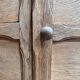 Oak notary cabinet