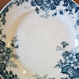 Set of 8 flat plates Saint Amand and Hamage