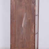 Restored Biedermeier Display Cabinet, Walnut, Polish, Spruce, Czech, 1830s