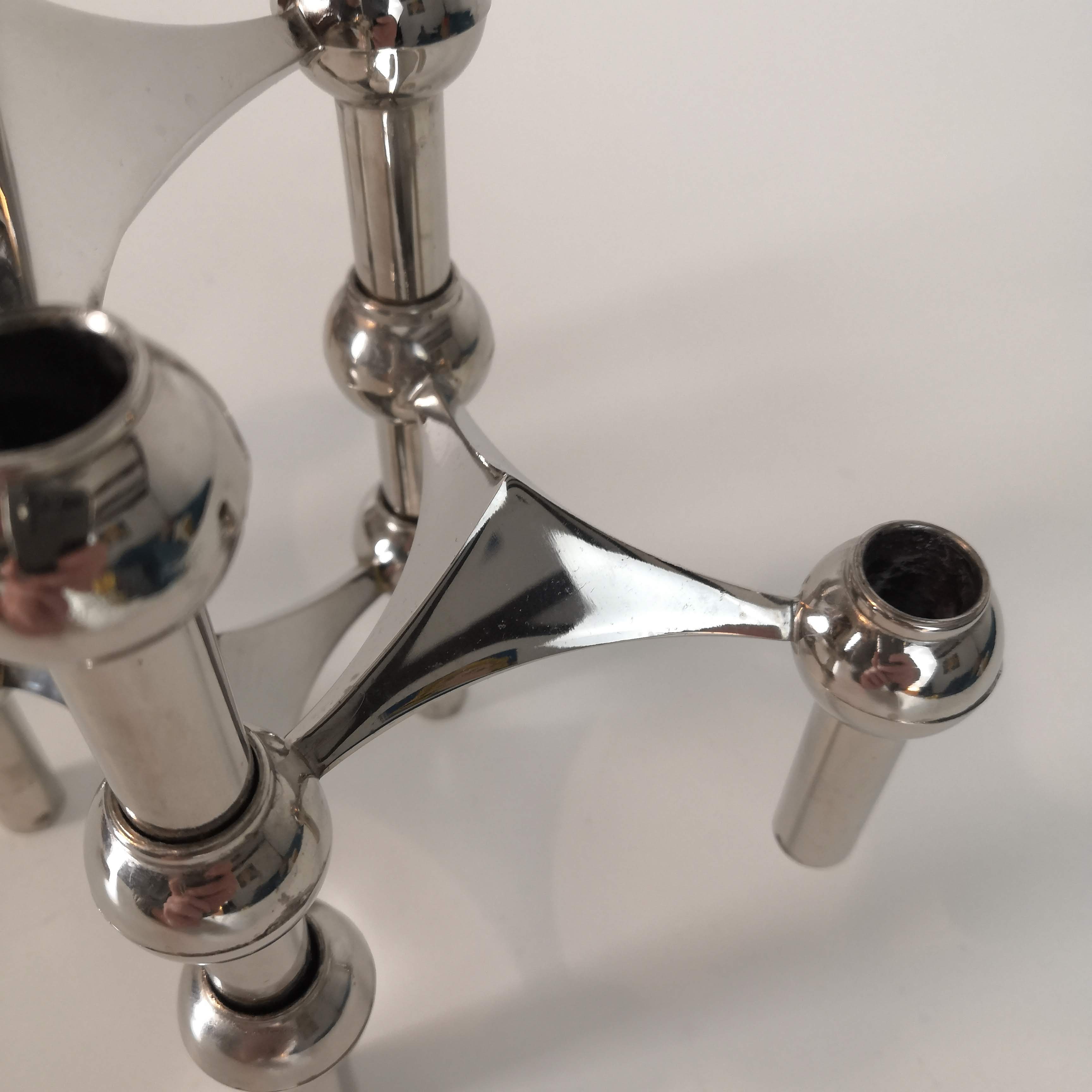 Nagel modular candle holder set