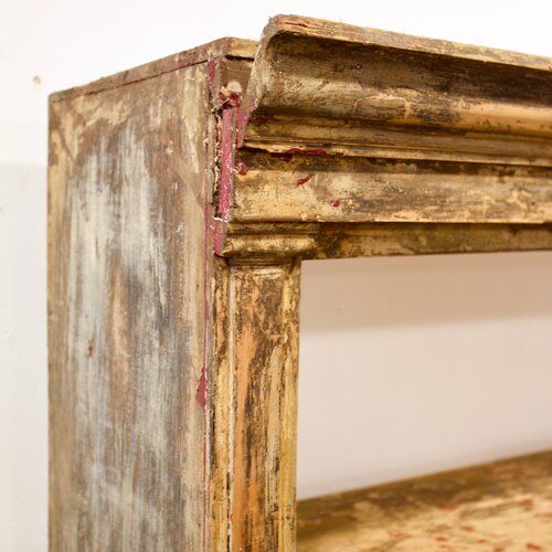 Vintage wooden shelf