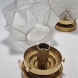 Pair of star wall lights