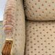 Fauteuil bergère à dossier canné