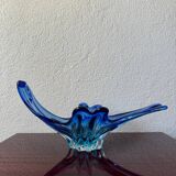 Blue crystal cup from the 60s