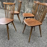 Set of 4 Menuet Baumann chairs