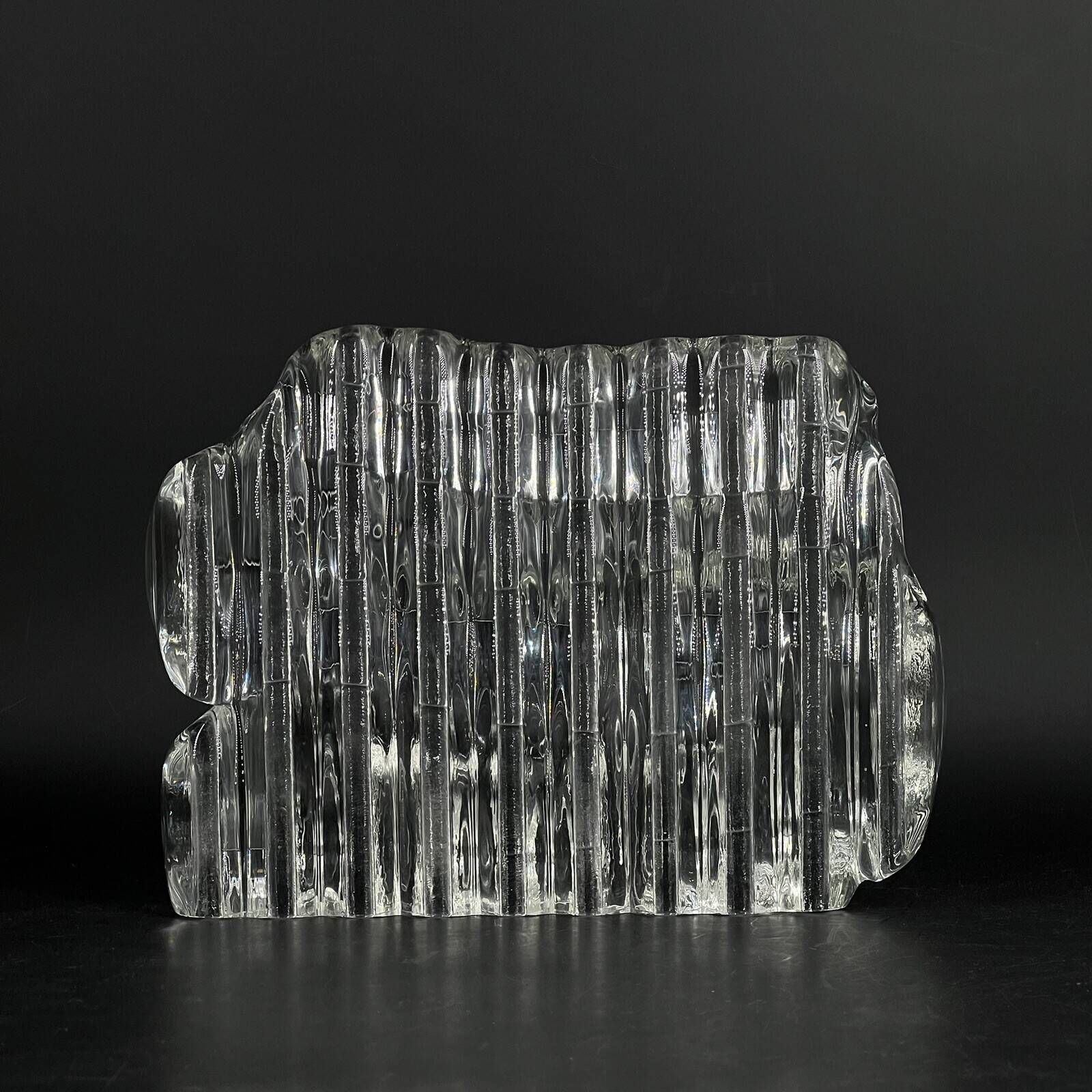 Sculpture en verre de Murano Barovier & Toso - Élément musical - Design italien des années 70